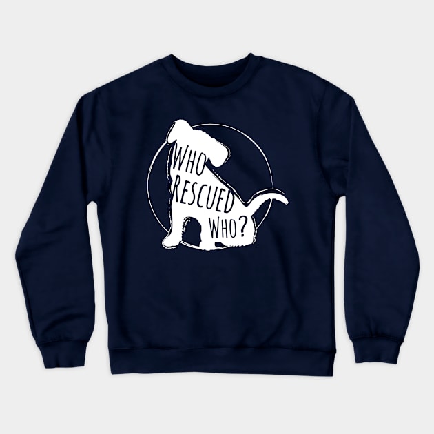 Rescued Animals (dog) Crewneck Sweatshirt by VCE_Treats